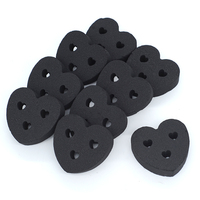 Oem 50mm 20pcs Magic Long Time Burning Haute Qualité Trois Trous Encens en Forme d'Amour Narguilé Shisha Grill Charbon de Bois