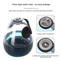 Nouvel Arrivage Haltères Kettlebells en PVC Remplissables d'Eau 15KG pour Usage Domestique et Tonification des Bras – Vente en Gros