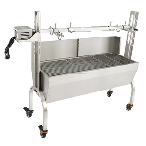 Barbecue rotatif extérieur robuste WeWork pour rôtir cochon, agneau, poulet, 50W, 132LBS - Product Image 2