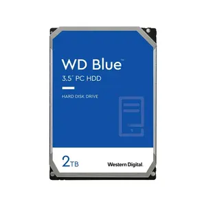 Western Digital 2TB WD Blue PC Disco Rígido Interno - Classe 7200 RPM, SATA 6 Gb\/s, 256 MB Cache- WD20EZBX