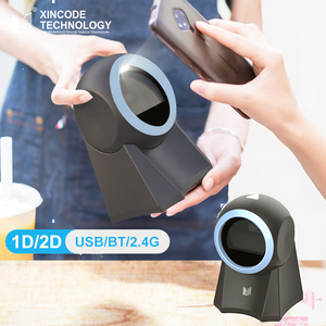 Xincode superfast 2D không dây máy tính để bàn Máy quét mã vạch cho <span class=keywords><strong>Bluetooth</strong></span> USB QR Đầu đọc mã vạch cho hàng tồn kho quét siêu thị - Product Image 3