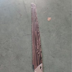 Damascus Hand <b>Saw</b> 500mm Fixed Blade Steel Frame 18 Tpi For Wood Cutting Outdoor Use - Product Image 2