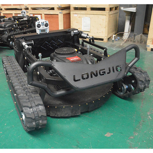 Tondeuse à gazon robotisée pour usage agricole, coupe-herbe télécommandé, conception robuste à chenilles MDE 608-90A - Product Image 2