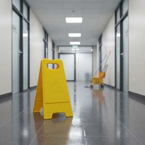 Letrero de Advertencia Plegable de PVC PPC, 30 x 63 cm, Alta Visibilidad, Letrero de Seguridad Flexible - Product Image 3