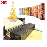Nouvelle ligne de production de chips de pommes de terre entièrement automatique à haute efficacité 250 kg/h, contrôle PLC pour la transformation commerciale