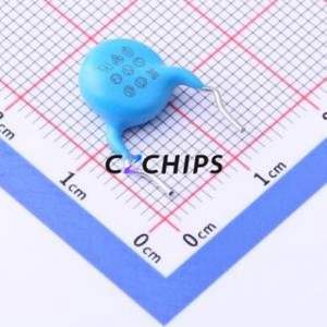 ตัวเก็บประจุแบบปลอดภัย DCF222M36Y5UG7JK0AB ชนิด Through hole (THT), ระยะขา P=10 มม. 2.2nF 20% 250V/400V X1, Y1 - Product Image 2