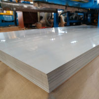 Plaque en acier inoxydable 304, épaisseur 0,125 po, 48 po x 96 po, finition de surface 2B pour équipement industriel