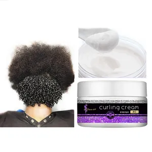 SLAYING LOLII kinky curly curl activator cream coconut castor oil natural cream black