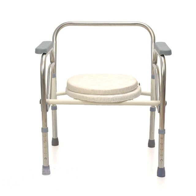 Stainless Steel Commode Chairs Durable Foldable