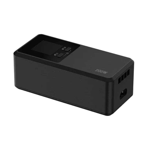 Cargador Rápido LKTOP de 200W y 3 Puertos para DJI Air 3 - Carga Simultánea de 2 Baterías y RC 2, Pantalla LED, Concentrador Compacto Todo en Uno - Product Image 3