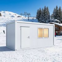 Maison conteneur à forte capacité de charge, construction rapide, préfabriquée, installation rapide, maison modulaire pour utilisation en cabine sur site industriel extérieur intensif
