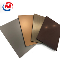 304 201j1j2 316L miroir champaign or rose noir bronze laiton croix délié couleur tôle d'acier inoxydable pour armoire de luxe