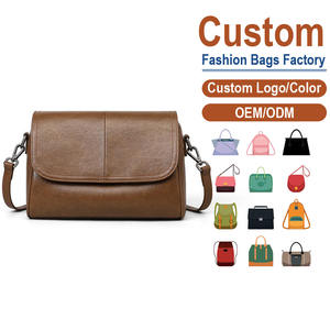 Sac à bandoulière en cuir véritable – Cuir de vachette pleine fleur camel aux lignes épurées, directement de l'usine source, le cadeau idéal. - Product Image 1