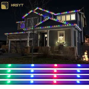 Waterproof 48V Led Pixel Rgbic Led Strip Permanent Christmas Lights