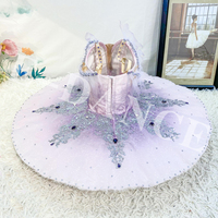 Robe de danse de Ballet professionnelle pour enfants Style occidental princesse Cosplay pour des performances sur scène pour Costume d'agence du lac des cygnes