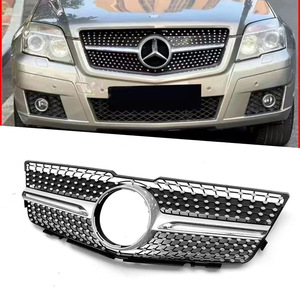 กระจังหน้า Mercedes-Benz X204 วัสดุ ABS สำหรับเปลี่ยนทดแทน รุ่นปี 2009-2012 GLK-Class อะไหล่แต่ง - Product Image 1