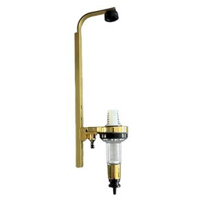 Nuevo Dispensador de Perfume Metálico Dorado de Pared con Cabezal de Bomba para Llenado, Set de Máquina Expendedora de Perfume Dorada para Colgar en la Pared - Product Image 1