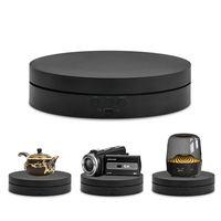Plateau tournant électrique à 360 degrés pour photographie à distance, type ABS Type-C, pour bijoux et vidéo