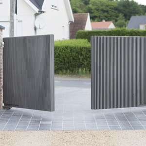 Portail de Jardin <span class=keywords><strong>en</strong></span> Aluminium Forgé Étanche pour Allées, Utilisé <span class=keywords><strong>en</strong></span> Chine, Service de Modélisation 3D du <span class=keywords><strong>Bois</strong></span> Traité Thermiquement Disponible - Product Image 2
