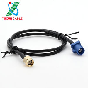 Araç ses Video 360 panoramik otomotiv koaksiyel kablolar 1M fafac erkek <span class=keywords><strong>SMA</strong></span> erkek 3m araba GPS anten konnektör adaptör kablosu - Product Image 2