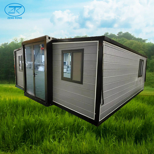 Mái nhà cao 10ft prefab biệt thự thép dân cư có thể mở rộng nhà CONTAINER giá cả cạnh tranh Bảng điều khiển bánh sandwich dễ dàng xây dựng Trailer - Product Image 2