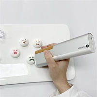 Nouveauté 2025 ! Imprimante alimentaire portable à jet d'encre UV automatique à cartouche d'encre comestible noire pour œufs, alimentée par batterie