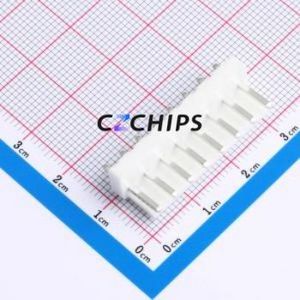 WAFER-VH3.96-8PZZ-W Wire-to-Board Pin Header Through hole Component (THT),P=3.96mm Connector 1x8P 3.96mm Through Hole VH - Product Image 1