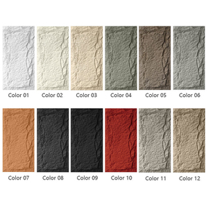 Precio de fábrica 1200*600mm moda PU piedra 3D Panel de pared piedra Artificial PU <span class=keywords><strong>roca</strong></span> para decoración de interiores Panel de pared - Product Image 4