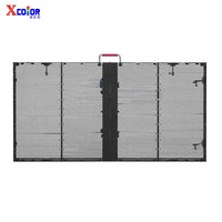 Affichage LED transparent pour intérieur, film LED 1000*500mm, profil en aluminium ultra-léger 5kg/m², excellente dissipation thermique pour scène de concert