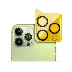 Película protectora de lente de cámara de vidrio 9H Pro para iPhone 14/ 12 Pro/ 13 Pro Max Lente de cámara de teléfono móvil - Product Image 1