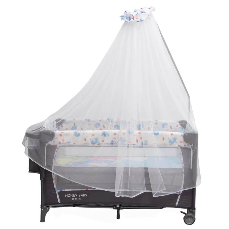 Carry Cot Toon Eco Vriendelijke Opvouw Bed Bed Wieg Volgende Baby Bed Voor Baby Gebruikt Om Mama