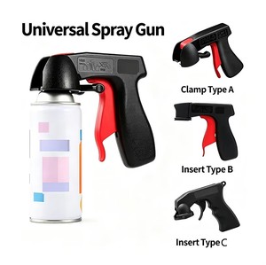 New Reusable Trigger Spray Handle Convert Spray Cans Into Paint Sprayer Portable DIY Repair Painting Tool for Home Outdoor Use - Product Image 1