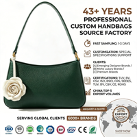 Sac à bandoulière hobo de luxe vert émeraude pour femme, motif fleur de camélia, fermeture éclair, impression personnalisée, logo OEM ODM, vente en gros d'usine