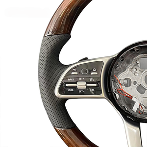 Volant en bois de pêche personnalisé pour Mercedes Benz Classe A, E, <span class=keywords><strong>S</strong></span>, <span class=keywords><strong>C</strong></span>, G, W205, W204, W212, W211, S300, S500, G500, G350, W222 - Product Image 4