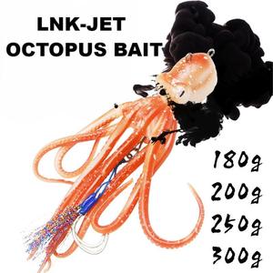Hunthouse 180g 200g 250g 300g Lnkjet saltwartter calamid Egi Octopus esca esca luminosa pesca EGI calamaro seppia - Product Image 5