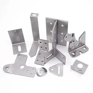 Custom Made Right Angle Galvanized Shelf Support for Steel Cabinet Bracket Metal Wall Shelf Brackets