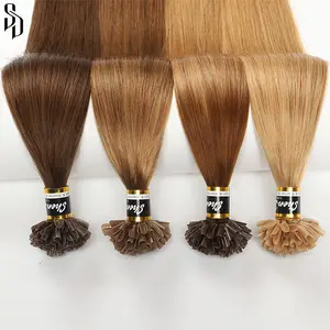 Cuticula Uitgelijnd Haar U Tip 80% Getrokken Haar Groothandel Keratine Bond U Tip 22Inches Haar Menselijk Remy Leveranciers U tip Hairextensions