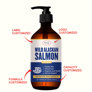 Olio di Salmone Selvaggio dell'Alaska Puro per Cani e Gatti, Integratore Alimentare Liquido per Animali Domestici, Supporto per Articolazioni, Pelo e Salute del Cuore - Product Image 2