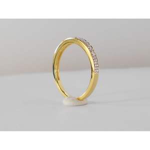 Bague en diamant de luxe 18K or blanc bague en diamant naturel mode femmes mariage fiançailles bague en diamant en or blanc - Product Image 3