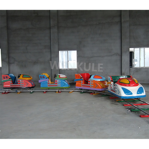 Tren Infantil Eléctrico a Batería con Rieles, 12 Asientos, Efecto de Humo y Música, Precio de Fábrica, para Lugares Turísticos - Product Image 6