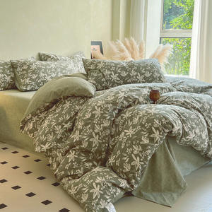 Selimut Linen Wol Tebal Gaya Retro Kelas A Berkualitas Tahan Air untuk Tempat Tidur Asrama - Product Image 3