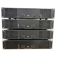 Amplificateur audio F-2500 500W 8 Ohm, configuration flexible avec sortie stable pour le divertissement à domicile et la scène