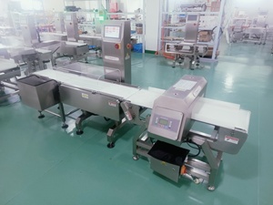 Kết hợp tự động Băng tải máy dò kim loại và checkweigher - Product Image 3