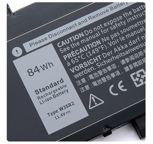 Nouveau remplacement d'origine WJ5R2 WJ5R2 pour <span class=keywords><strong>Dell</strong></span> <span class=keywords><strong>Precision</strong></span> <span class=keywords><strong>M3510</strong></span> Latitude E5570 E-5570 4F5YV G9G1H 14.4V 84WH batterie d'ordinateur - Product Image 4