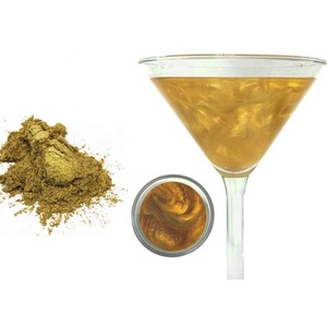 Poussière de lustre <span class=keywords><strong>comestible</strong></span> Ingrédients alimentaires Pigment scintillant Paillettes comestibles pour alcool Boisson Poudre d'or - Product Image 2