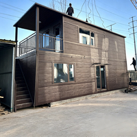 Maison conteneur mobile préfabriquée de haute qualité, structure en acier modulaire, 20 pieds, 40 pieds, moderne, luxueuse, pour bureau extérieur, jardin ou studio