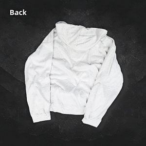 Sweat à capuche personnalisé pour homme, de haute qualité, style streetwear vintage, épais, surdimensionné, zippé, vierge - Product Image 2