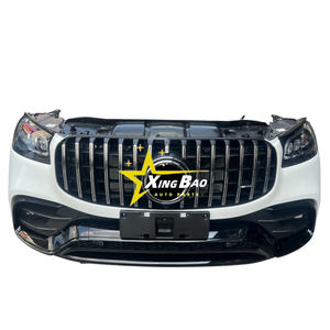 Conjunto de Rejilla de Parachoques Delantero para Mercedes-Benz GLE GLS W167 V167 X167 2017-2021, Estilo AMG Blanco - Product Image 2