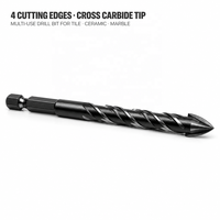 Jeu de forets multi-usages pour carrelage, céramique, porcelaine, verre, marbre, brique, mur, de 3 mm à 12 mm, pour perceuse électrique, OEM