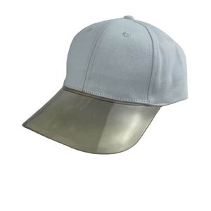 Visera transparente personalizada Protección solar Deportes <span class=keywords><strong>SPF</strong></span> <span class=keywords><strong>50</strong></span> Adulto Cómodas gorras de béisbol ajustadas - Product Image 2